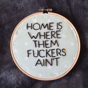 Embroidery Hoop Wall Art